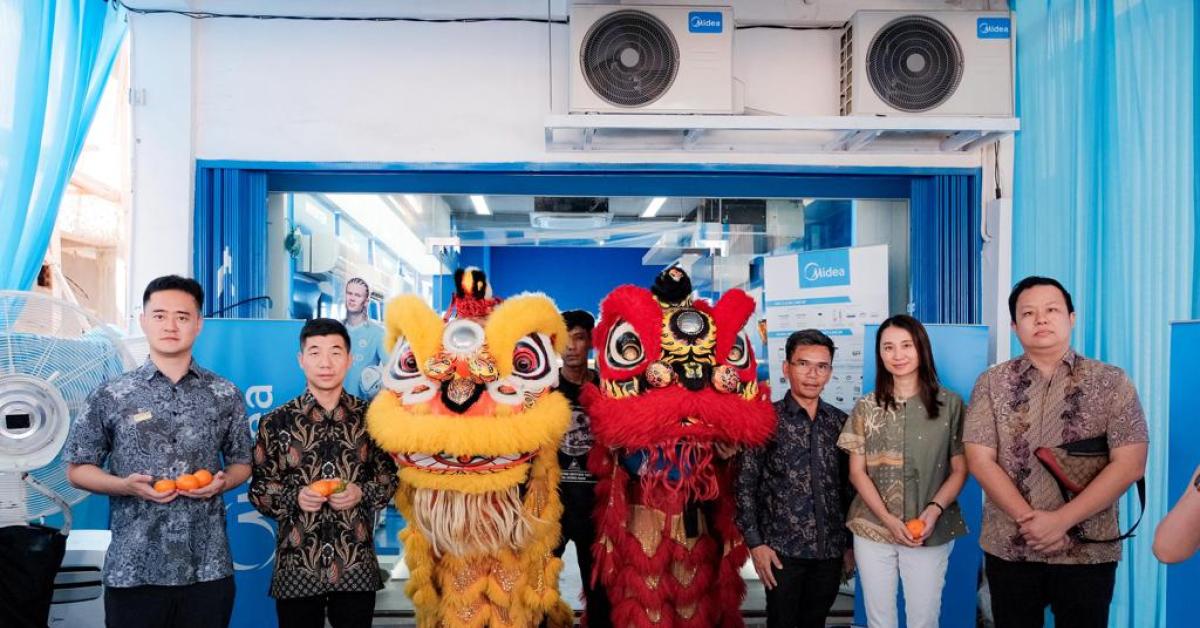 Hadir di Lampung, Midea Buka Pro Shop Pertama di Indonesia
