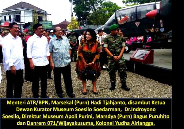 Kunjungan Menteri ATR/Kepala BPN ke Museum Soesilo Soedarman