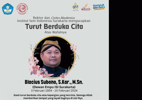 Profil Blacius Subono, Maestro Dalang yang Tutup Usia Usai Kampanye Ganjar-Mahfud di Solo