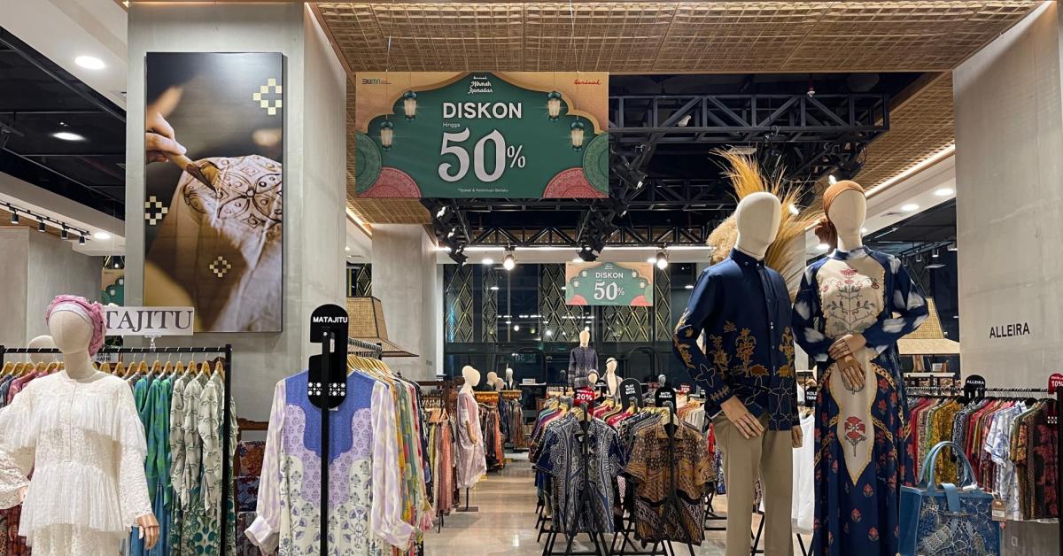  Sarinah Rayakan Idul Fitri dengan Rangkaian Produk Fashion dan Kriya Terbaik Indonesia