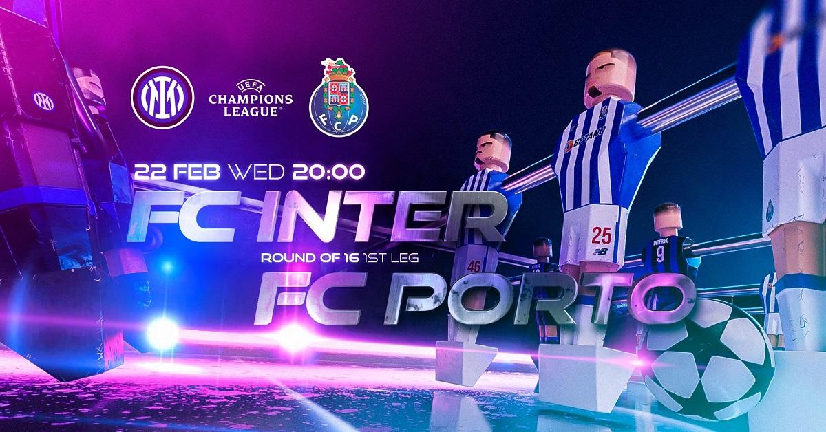 Link Live Streaming Liga Champions 2022/2023: Inter Milan vs FC Porto