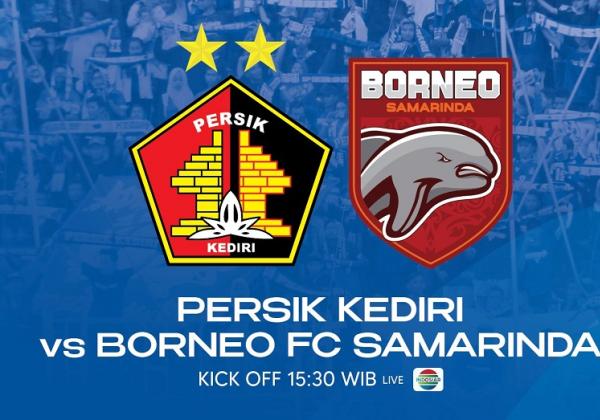 Link Live Streaming BRI Liga 1 2022/2023: Persik Kediri vs Borneo FC