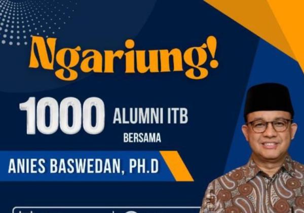 1000 Alumni ITB Sampaikan Gagasan ke Anies Baswedan Minggu 1 Oktober 2023 di BMC Bandung 