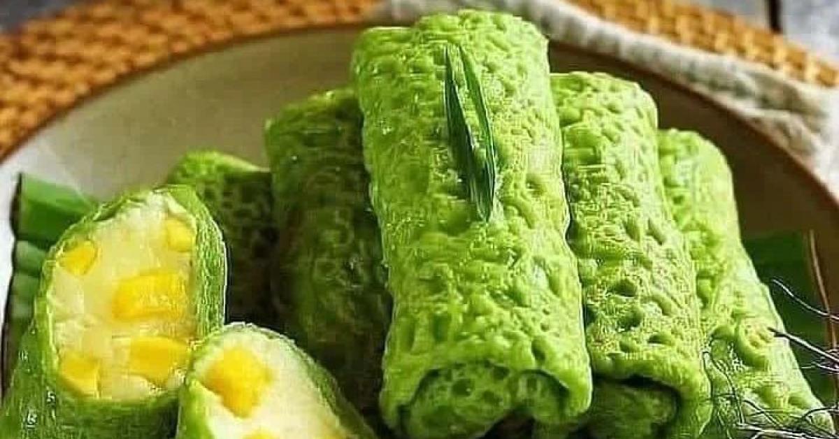 Kue Dadar Gulung Pandan Vla Nangka Berpori, Lembut Manis Isiannya Lumer di Mulut, Ini Resep dan Cara Membuatnya