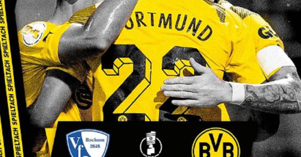 Link Live Streaming DFB Pokal 2022/2023: Bochum vs Borussia Dortmund