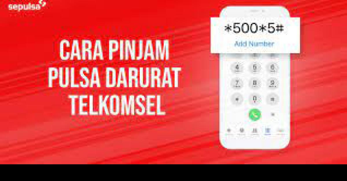 Kehabisan Pulsa, Paket Darurat Telkomsel Solusinya
