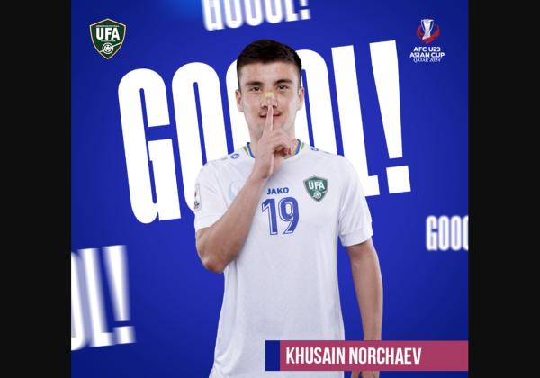 Ini Pesan Striker Uzbekistan Khusain Norchaev Buat Timnas Indonesia U-23 