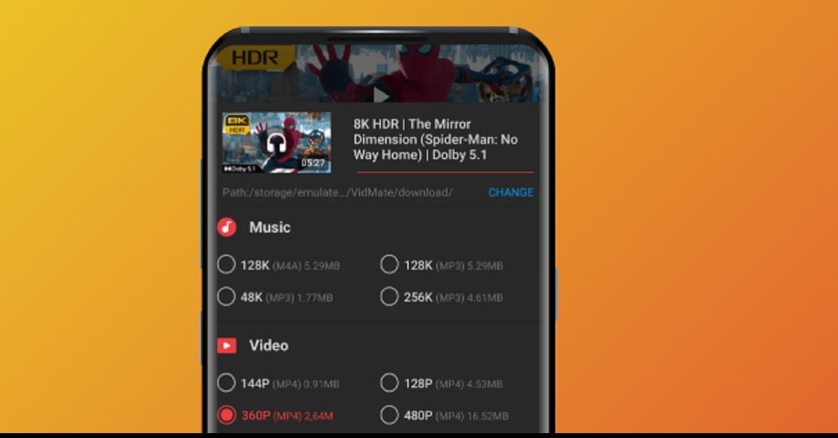 Download Vidmate Mod Apk Terbaru 2023 v5.1104: Mampu Unduh Film dan Video dengan Cepat 