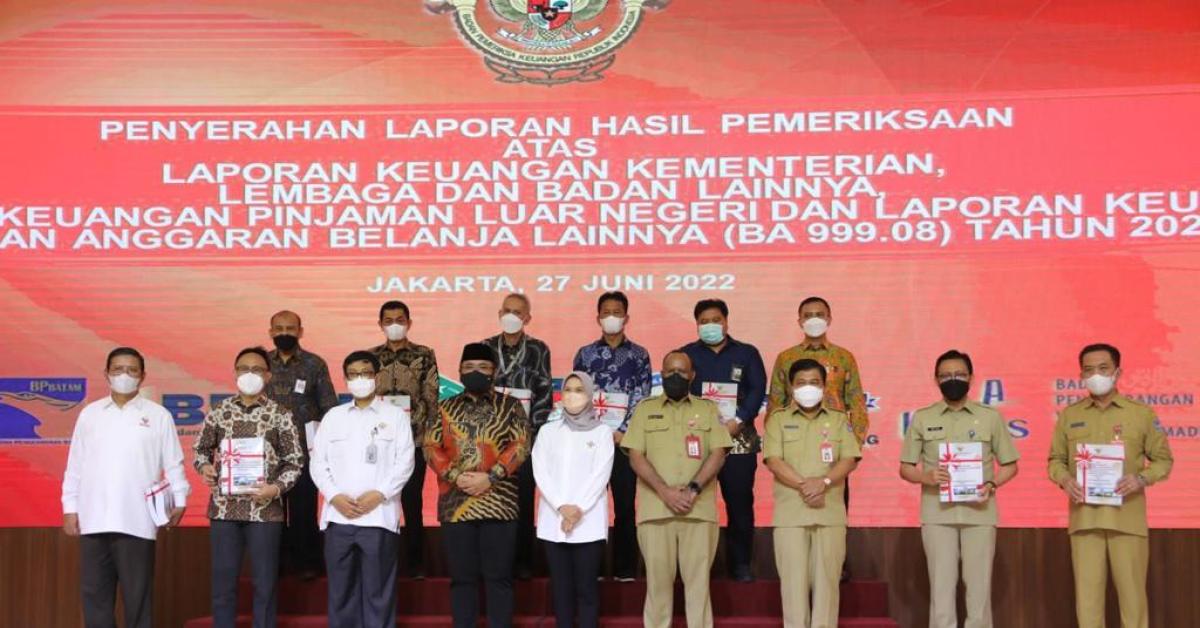 BNPP Raih 8 Kali Opini Wajar Tanpa Pengecualian dari BPK
