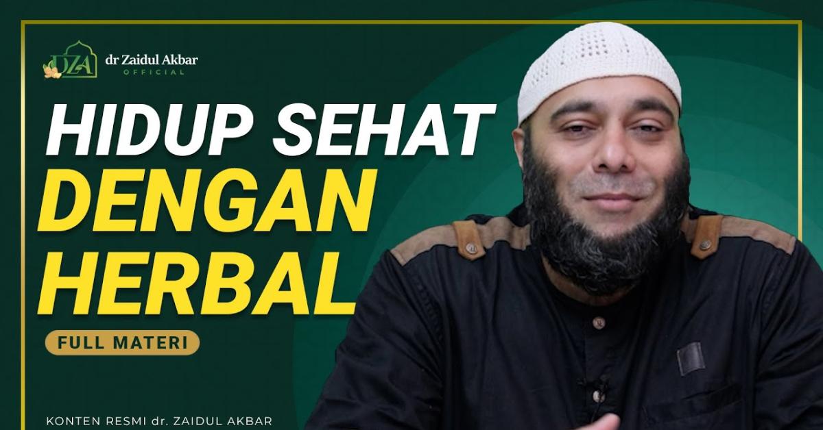 Resep Ramuan Herbal Ampuh Sembuhkan Saraf Kejepit dari Dr Zaidul Akbar