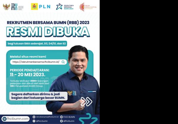 PLN Buka 32 Lowongan Pekerjaan di Rekrutmen Bersama BUMN 2023