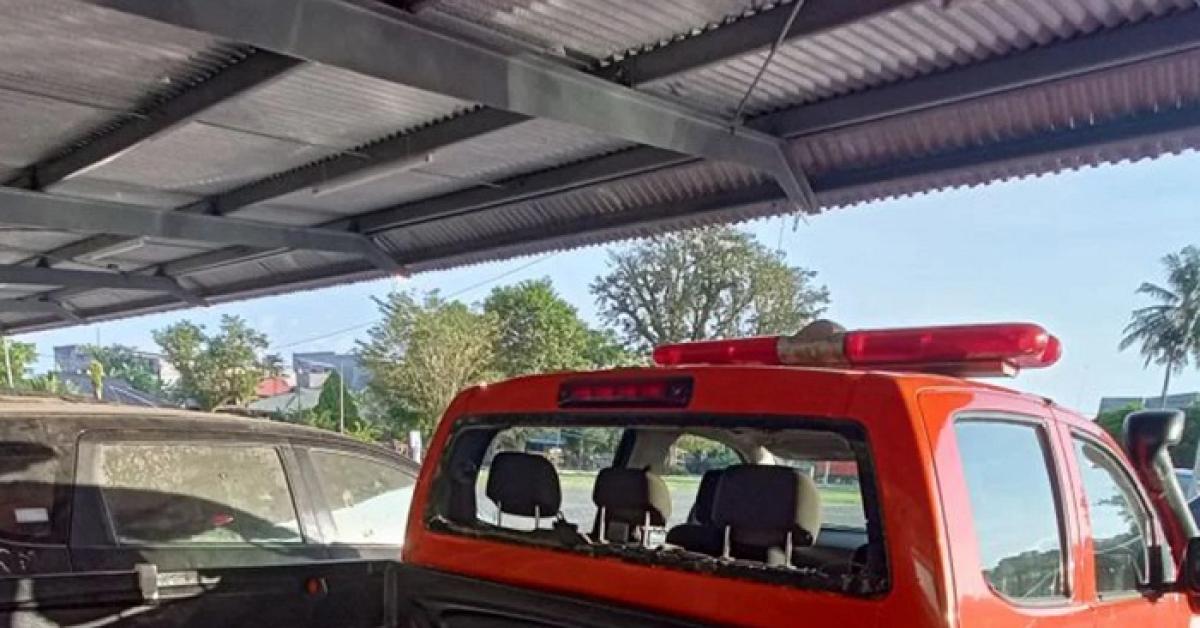 Aksi Perusakan Kendaraan BPBD oleh Orang Tak Kenal Ditelusuri Polres Sorong