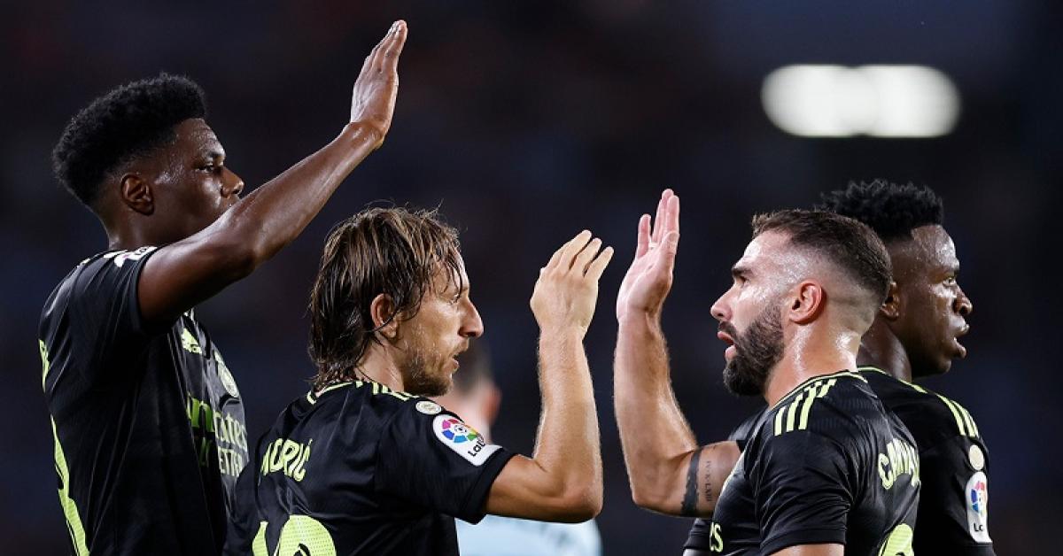 Hasil LaLiga Spanyol Celta Vigo vs Real Madrid: Los Blancos 'Mengamuk'