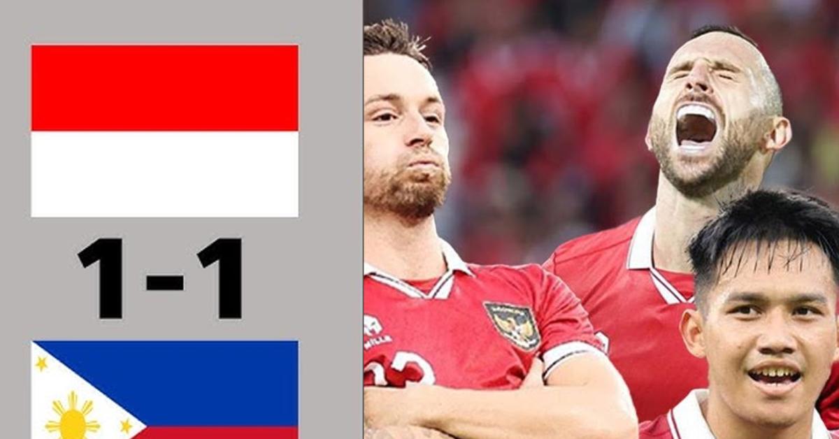Hasil Pertandingan Piala Dunia 2026 Filipina Vs Timnas Indonesia, Skuad Garuda Bertahan Imbang 1 - 1