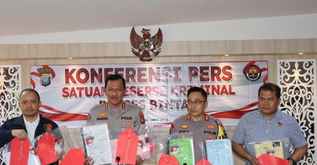 Kasus Pemalsuan Surat Tanah Pj Wali Kota Tanjungpinang Masuk Babak Baru