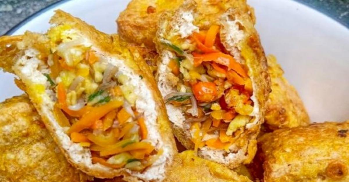 Resep Hari Ini : Tahu Isi Sayur, Si Cemilan Lezat nan Bergizi