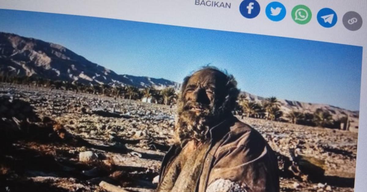 Viral Lelaki Terkotor di Dunia Tutup Mata Selamanya di Usia 94 Tahun, Sakit Usai Mandi