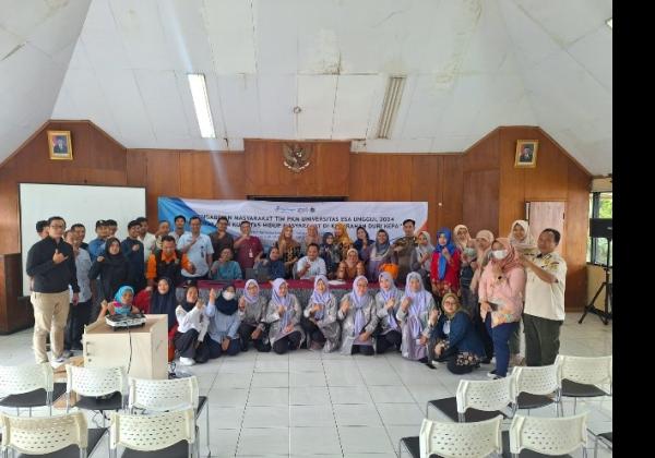 Dosen Esa Unggul Melaksanakan Program Pendampingan Kualitas Hidup Masyarakat di Duri Kepa