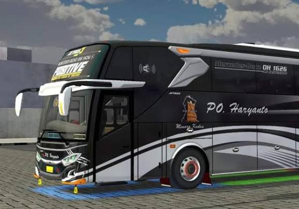 Download Livery BUSSID PO Haryanto yang Baru Rilis, Keren Sangat! 