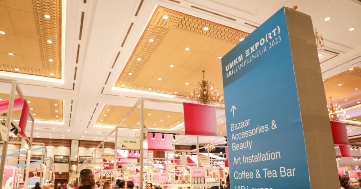 Produk Anyaman Dapatkan Peluang Business Matching Di UMKM EXPO(RT) BRILIANPRENEUR 2023
