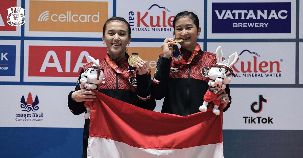 SEA Games 2023: Pertahankan Tradisi Ganda Putri Raih Emas, Febriana/Amalia: Kami Tidak Mau Cepat Puas