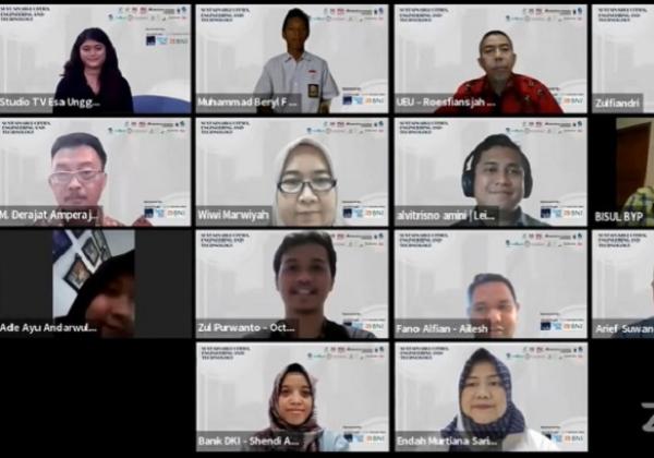 Fakultas Teknik UEU Gelar Webinar, Bahas Teknologi Berkelanjutan di Kawasan Kota