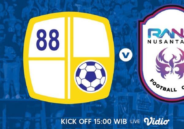 Link Live Streaming BRI Liga 1 2022/2023: Barito Putera vs Rans Nusantara