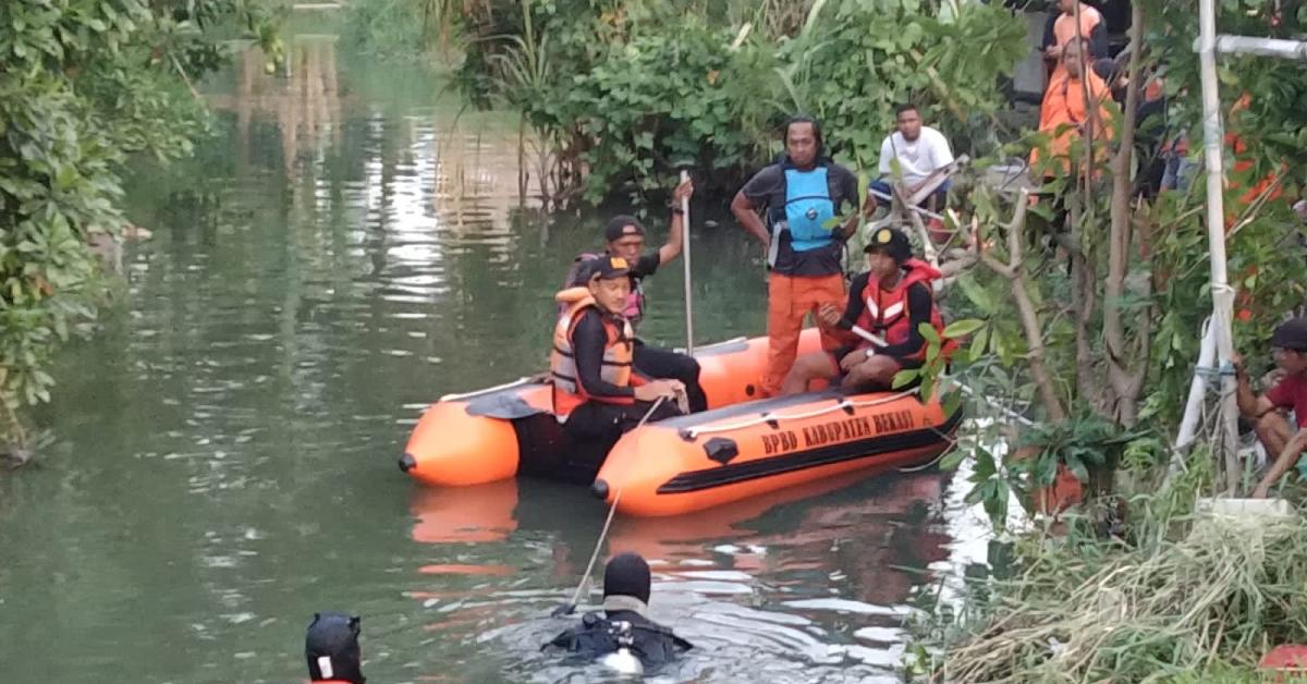 Kronologi Bayi Hilang saat Ikut Orang Tua ke Toilet, Diduga Tercebur ke Kali Tambun Bekasi