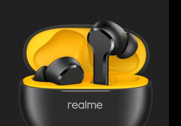 realme T100, TWS Ini Punya Basss Boost, Harga Cuma Rp200 Ribu