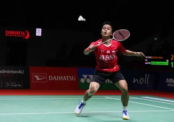Indonesia Open 2022: Lolos ke 16 Besar, Begini Komentar Respek Anthony Ginting ke Tommy Sugiarto