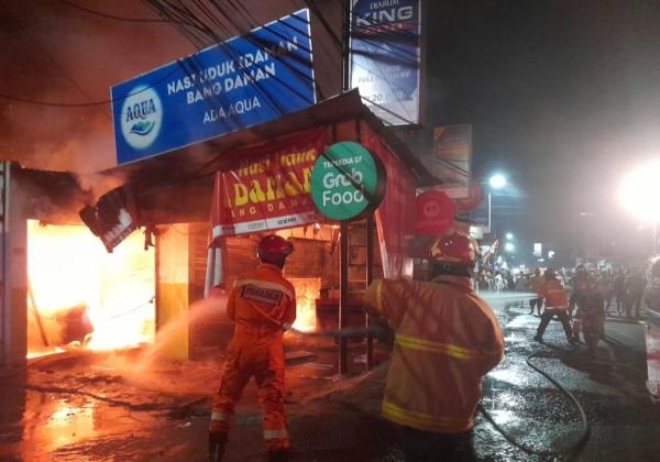 5 Bangunan Kios dan Kotrakan di Jatiwaringin Bekasi Habis Terbakar, Diduga Akibat Elpiji 3 kg Bocor