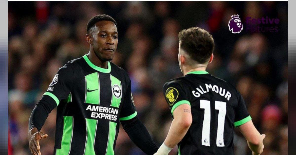 Hasil Liga Inggris: Crystal Palace vs Brighton, The Seagulls Bertahan Imbang Skor 1 - 1 