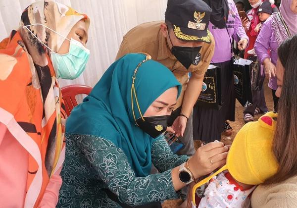 Kejar Target Penyelesaian Program BIAN, Kelurahan Jatirangga Gunakan Sistem Jemput Bola Untuk Imunisasi Anak