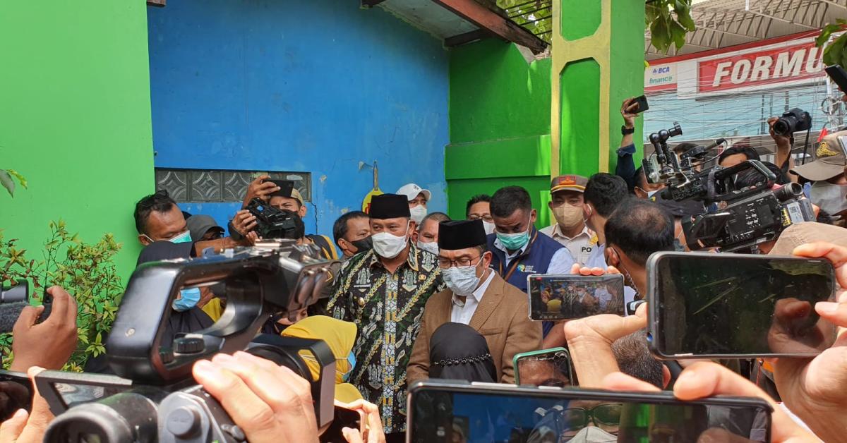 Datangi Korban Kecelakaan Maut, Ridwan Kamil: Saya Sangat Paham Kehilangan Anak