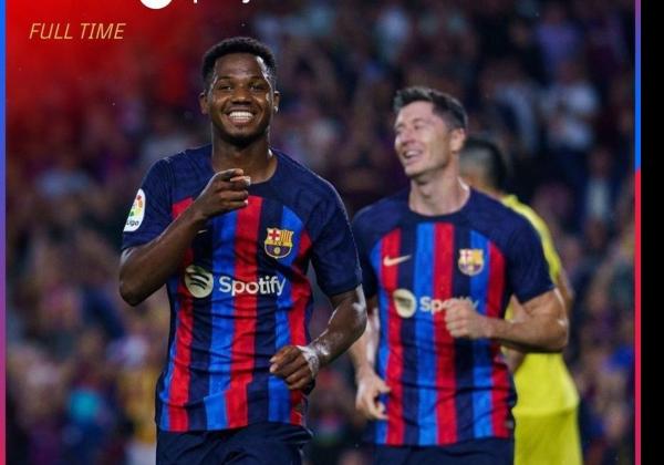 Hasil Laliga: Lewandowski Bawa Barcelona Taklukan Villarreal 3-0 