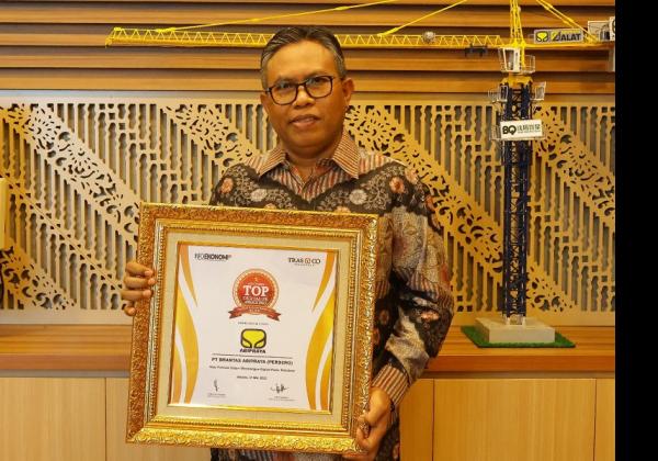Brantas Abipraya Sabet Penghargaan Top Digital Relations Award 2023