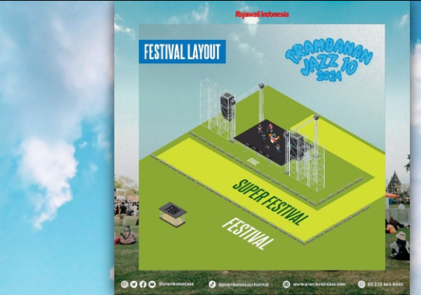 Ada Panggung Khusus Spesial Show, Ini Harga Tiket Prambanan Jazz Festival 2024