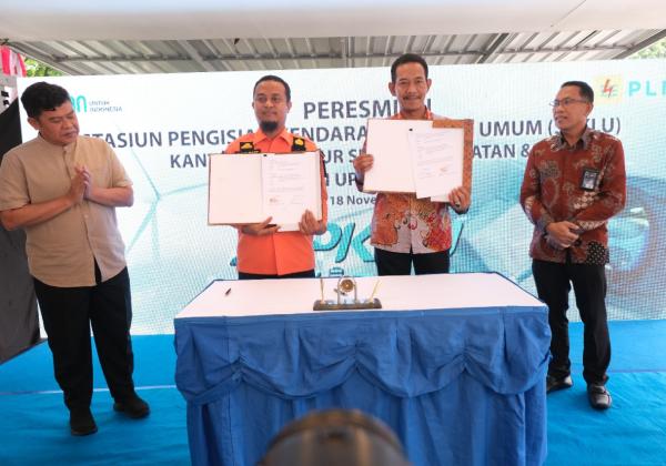 Sinergi dengan Pemprov, PLN Tambah 2 SPKLU Fast Charging di Sulawesi Selatan