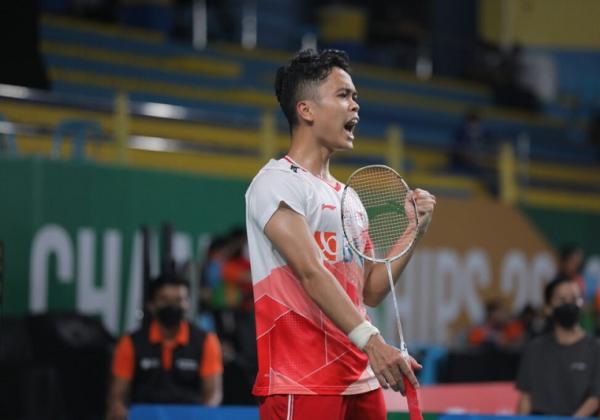Ginting Sukses Bawa Tim Thomas Indonesia Unggul 1-0 atas China