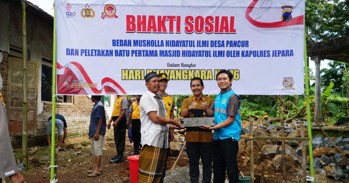 PLN Berhasil Tuntaskan Pembangunan Masjid di Jepara