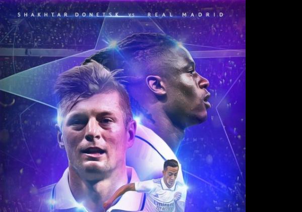 Review Liga Champions Shakhtar Donetsk vs Real Madrid: El Real Butuh Modal Untuk Hadapi El Clasico Akhir Pekan