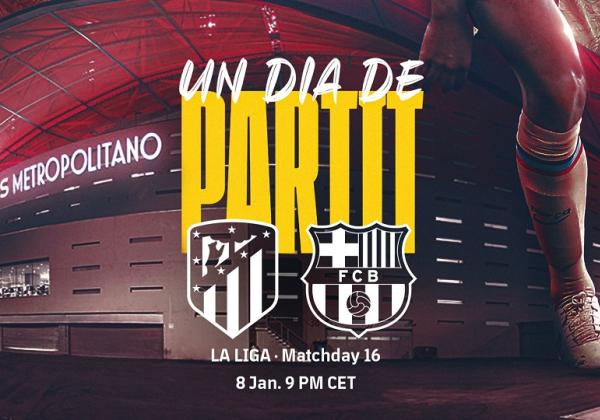 Link Live Streaming LaLiga 2022/2023: Atletico Madrid vs Barcelona