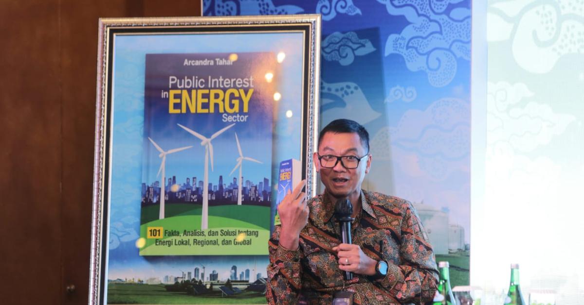Hadiri Peluncuran Buku Karya Arcandra Tahar, Dirut PLN: 