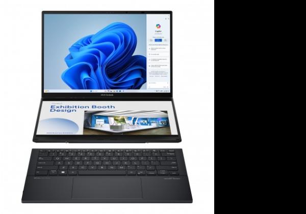 Laptop Asus Zenbook Duo, Punya Dua Layar OLED dengan Fitur AI Canggih dan Prosesor Intel Core Terbaru