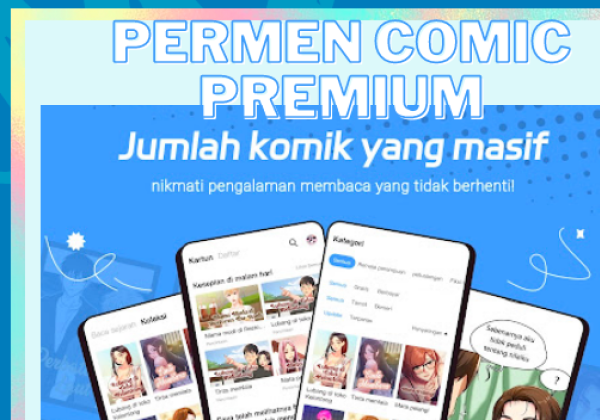 Link Permen Comic Mod Apk, Baca Komik Premium Secara Gratis