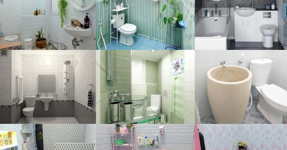 Ide Mendesain Kamar Mandi Minimalis 2x3 Agar Terlihat Luas