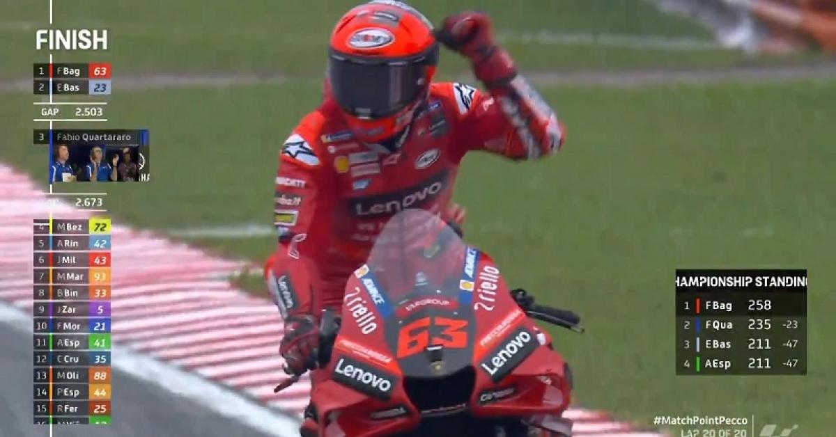 Hasil MotoGP Malaysia 2022: Pecco Bagnaia Tercepat, Quartararo Berhasil Jaga Kans Juara Dunia