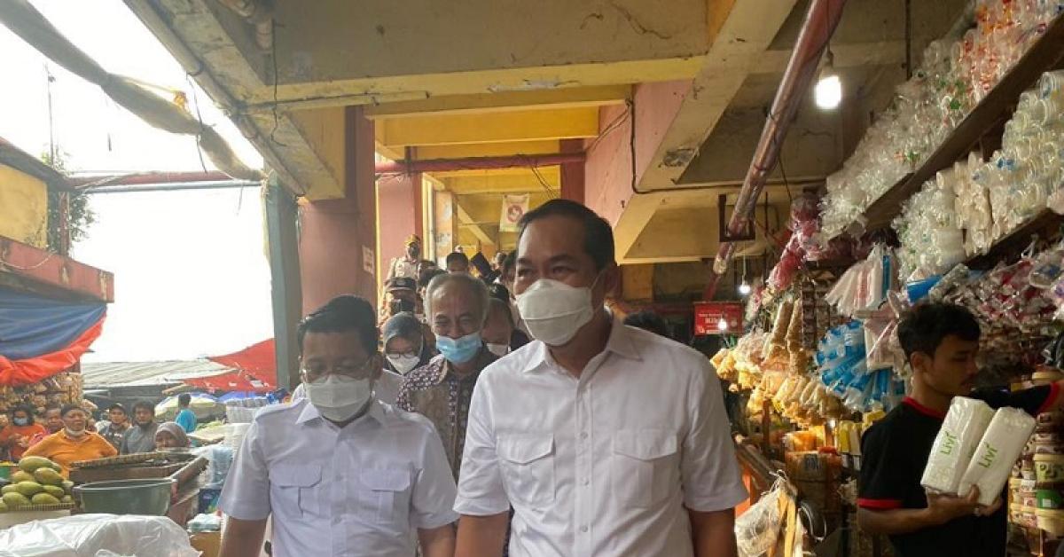 Bersama Mendag, NFA Pantau Ketersediaan dan Harga Sejumlah Komoditas Pangan di Pasar Tradisional