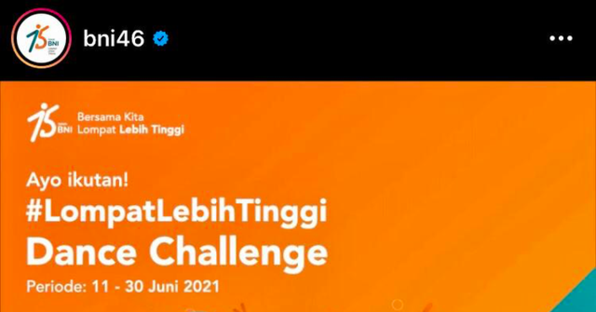 HUT ke-75 BNI, Release Lagu dan Bikin #DanceChallenge Berhadiah Jutaan Rupiah