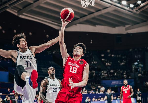 Faktor Ini yang Bikin Timnas Basket Indonesia Kalah dari Korea Selatan